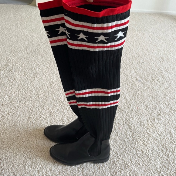 Givenchy Storm Sock Knit OTK Rain Boots Size 6 - Picture 6 of 7